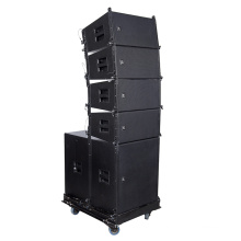 ZSOUND professional portable pa system single 10inch line array speaker